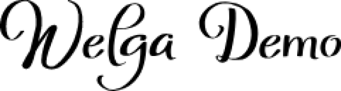 Welga Font Preview