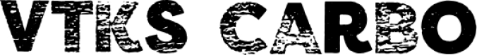 Vtks carbo 753 Font Preview