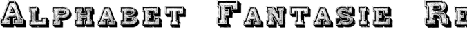 Alphabet Fantasie Font Preview