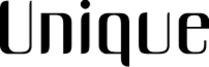 Unique Font Preview