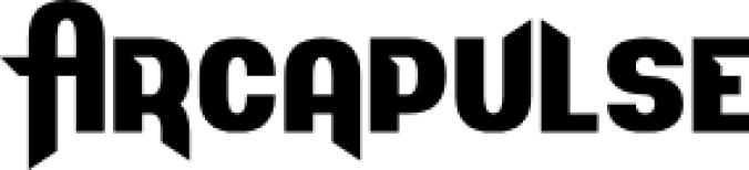 Arcapulse Font Preview