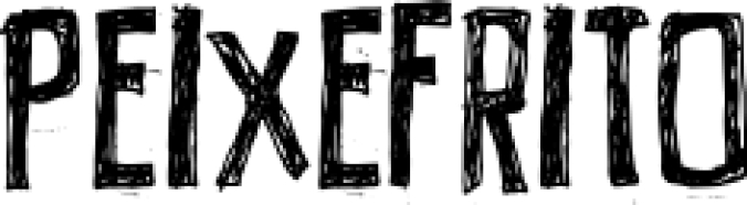 PEIXE FRITO Font Preview