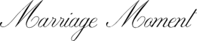 Marriage Mome Font Preview