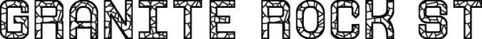 Granite Rock S Font Preview