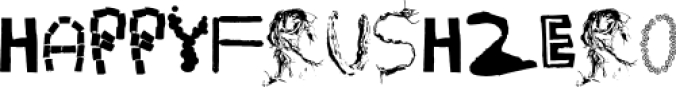 HappyFrushZer Font Preview