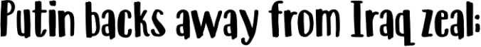 Deliberately Font Preview