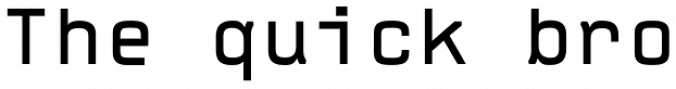 FF Typestar OCR Font Preview