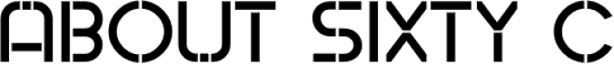 Czech Stencil JNL Font Preview
