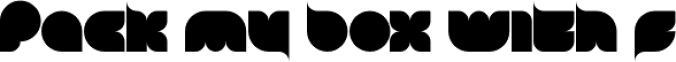 Blob Font Preview