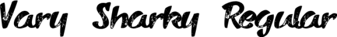 Vary Sharky Font Preview