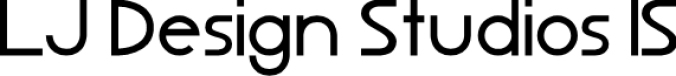LJ Design Studios IS Font Preview