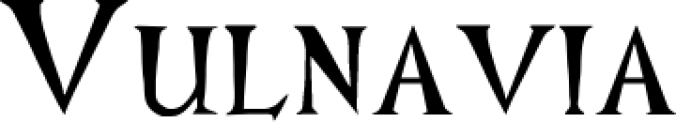 Vulnavia Font Preview