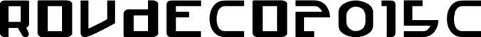 Roudeco2015c Font Preview