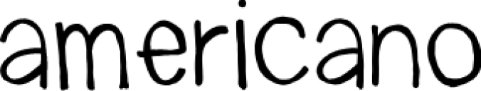 America Font Preview