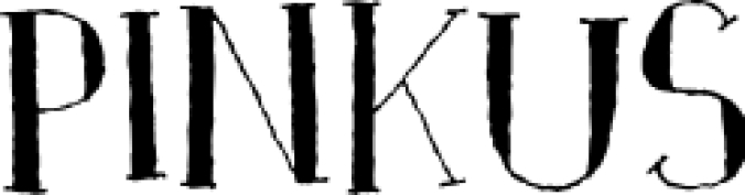 DK Pinkus Font Preview
