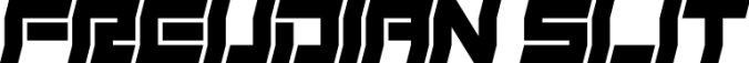 Freudian Sli Font Preview