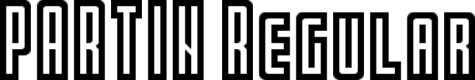 PARTIN Font Preview