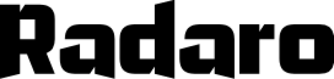 Radar Font Preview