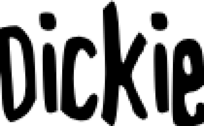 Dickie Font Preview