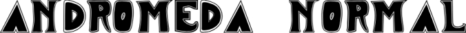 ANDROMEDA Font Preview