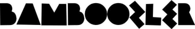 Bamboozler Font Preview