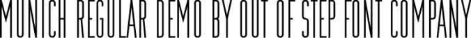 Munich Font Preview