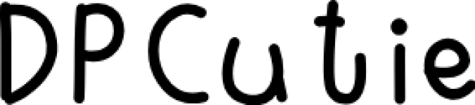 DPCutie Font Preview