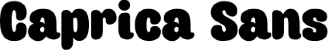 Caprica Sans Font Preview