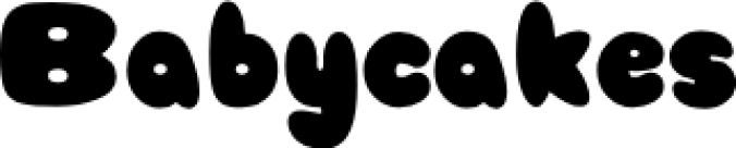 Babycakes Font Preview