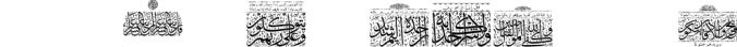 Aayat Quraan_052 Font Preview