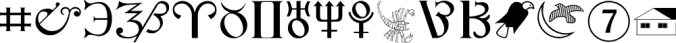 Esoterik Font Preview