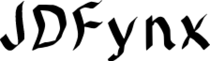 JDFynx Font Preview