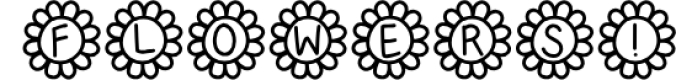 Flower Power Font Preview