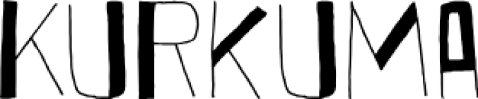 DK Kurkuma Font Preview