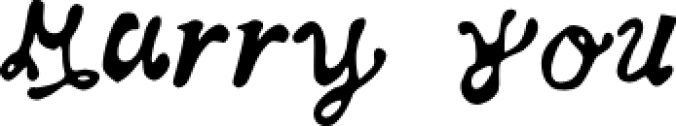 MarryYou Font Preview