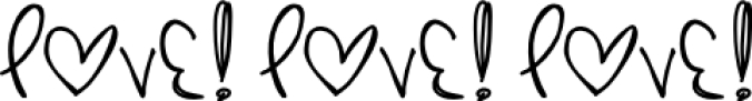 Love Font Preview