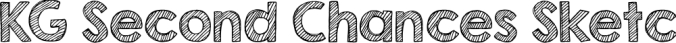 KG Second Chances Font Preview
