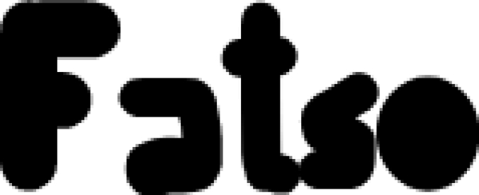 Fats Font Preview