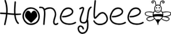 Honeybee Font Preview