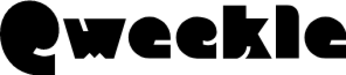 Qweckle Font Preview