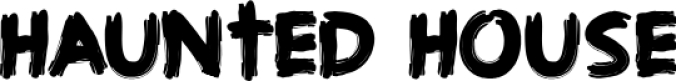 CF Haunted House Font Preview