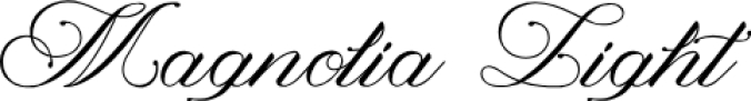 Magnolia Font Preview