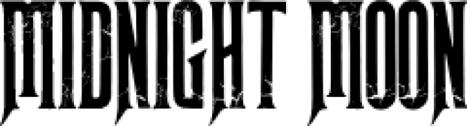 Midnight M Font Preview