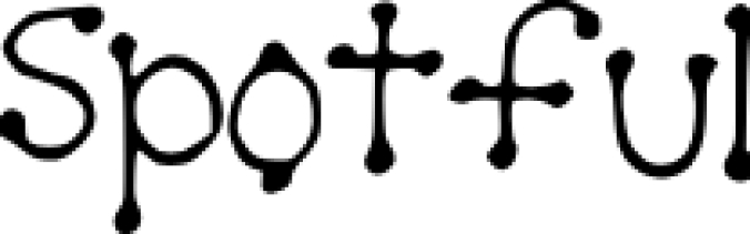 Spotful Font Preview