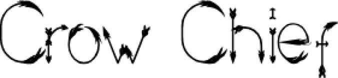 Crow Chief Font Preview