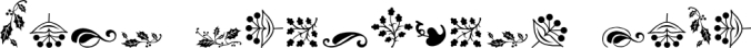 Soft Ornaments Four Font Preview