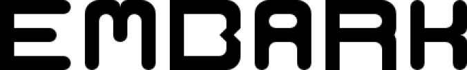 Embark Font Preview