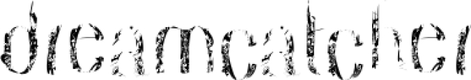 Dreamcatcher Font Preview