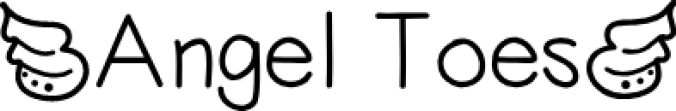 AngelToes Font Preview