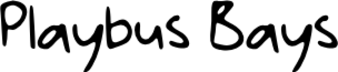 Playbus Bays GT Font Preview